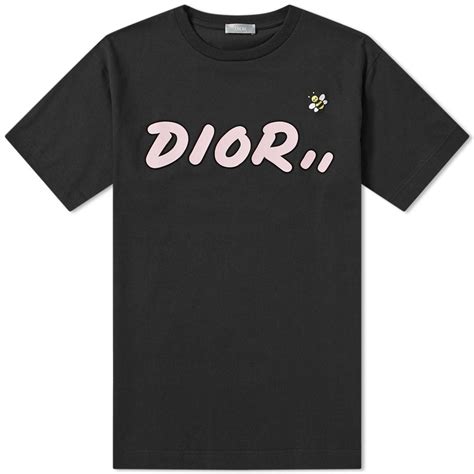 dior bee t-shirt|dior black t shirt.